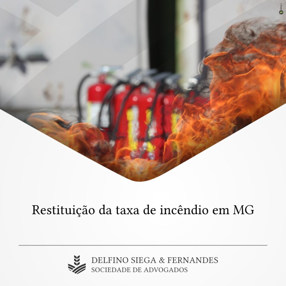 Restituição da taxa de incêndio em MG